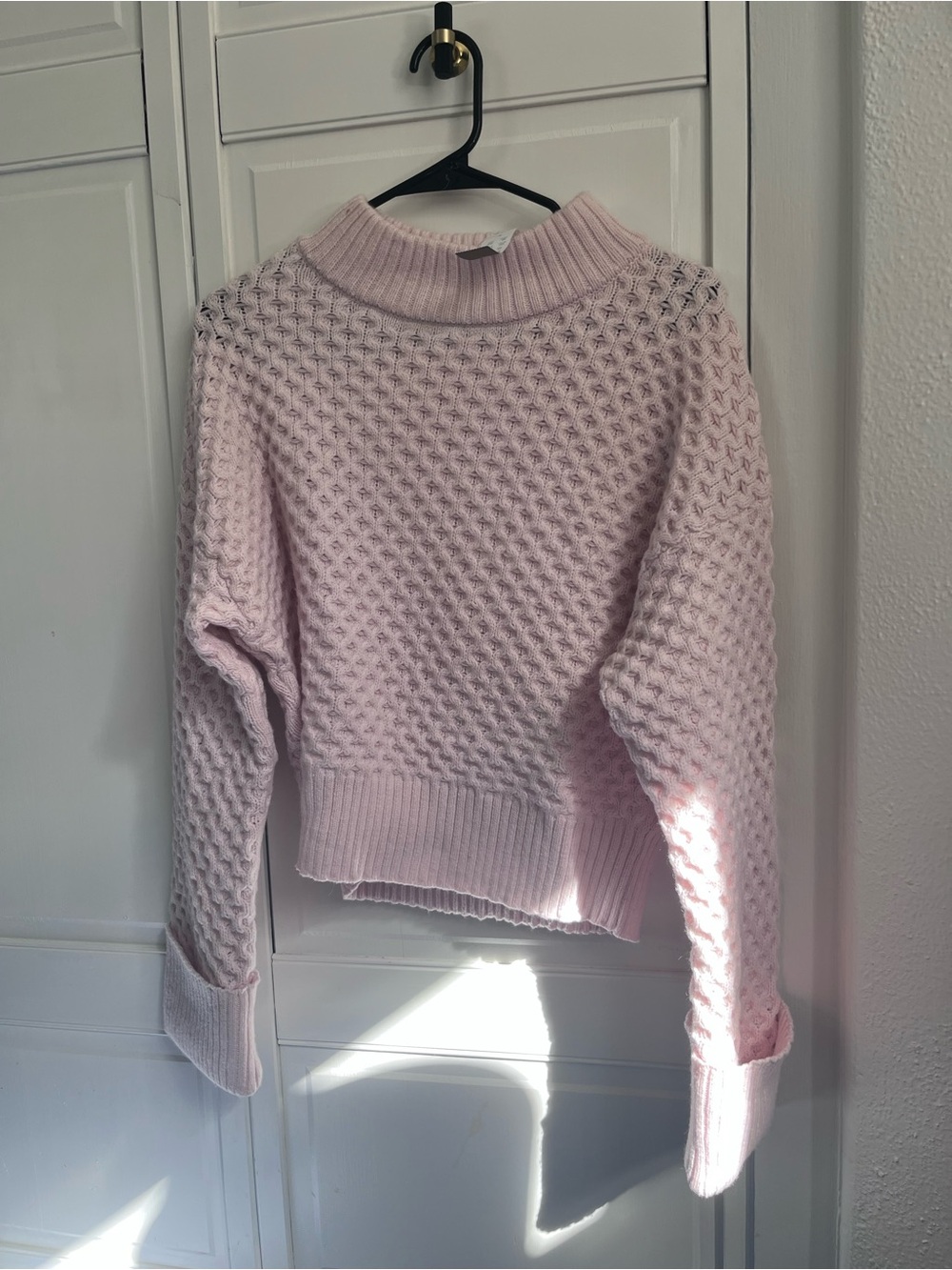 J. Crew Honeycomb Mockneck Sweater style CO597 New with tags